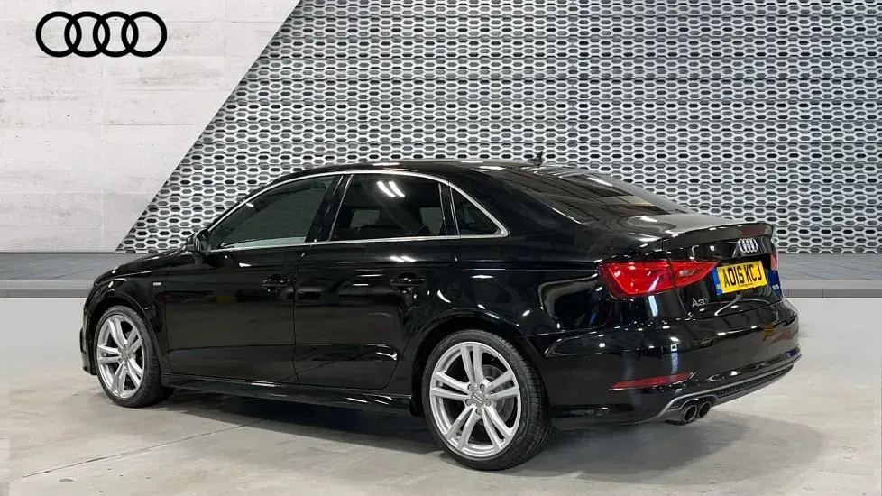 Used Audi A3 S-Line 150 HP (110 kW) 2016 Brilliant black