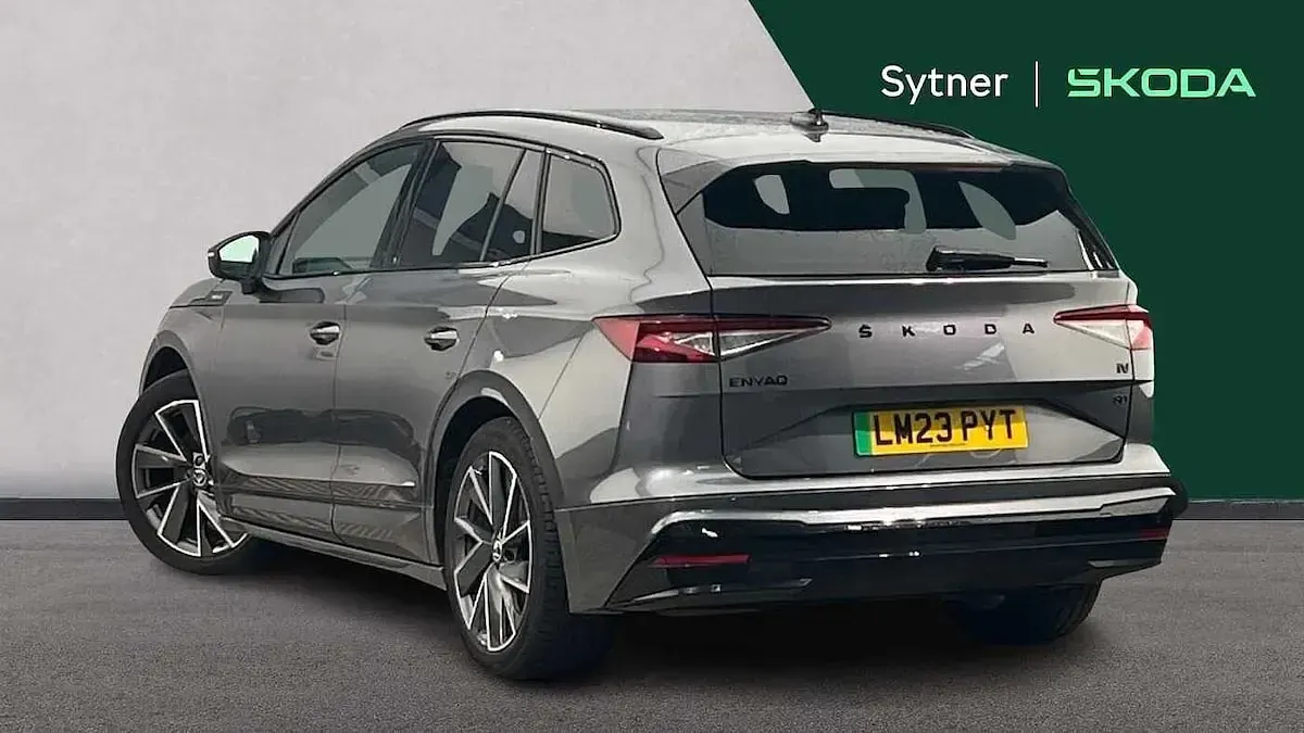 Used Skoda Enyaq iV SportLine 150 kW (204 HP) 2023 Graphite grey metallic SUV