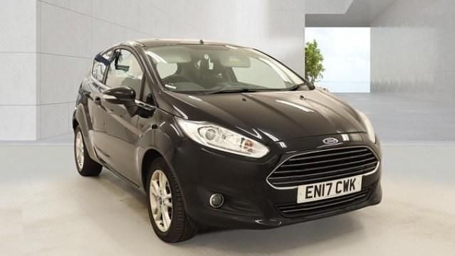 Used Ford Fiesta Zetec 82 HP (60 kW) 2017 Black Hatchback
