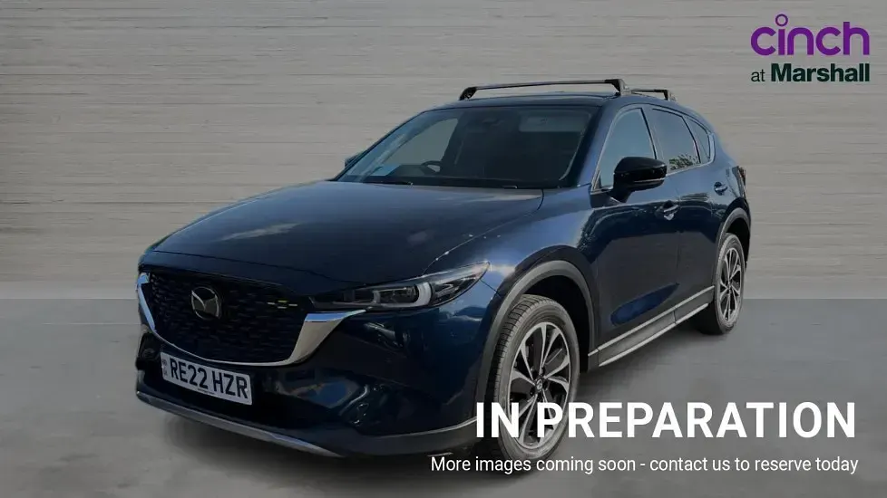 Begagnad Mazda CX-5 Newground 162 HK (119 kW) 2022 Blå SUV