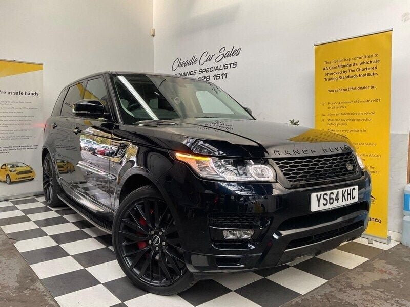 Black Used 2015 Land Rover Range Rover Sport HSE SUV | £17,995 (Fair price) - Image 1/3
