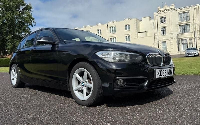 Used BMW 116 Efficient Dynamics 116 HP (85 kW) 2017 Black Hatchback
