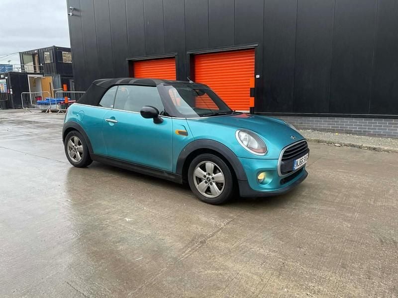 Turquoise Used 2016 Mini Cooper D Cabriolet Cabriolet | £6,995 (Fair price) - Image 1/4