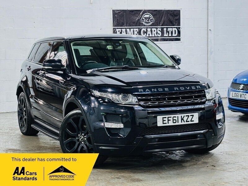 Black Used 2011 Land Rover Range Rover evoque Dynamic Estate | £6,000 (Fair price) - Image 1/3