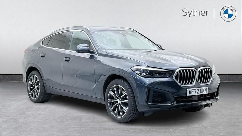 Grey Used 2022 BMW X6 Sport Line SUV | £42,500 (Super price) - Image 1/4