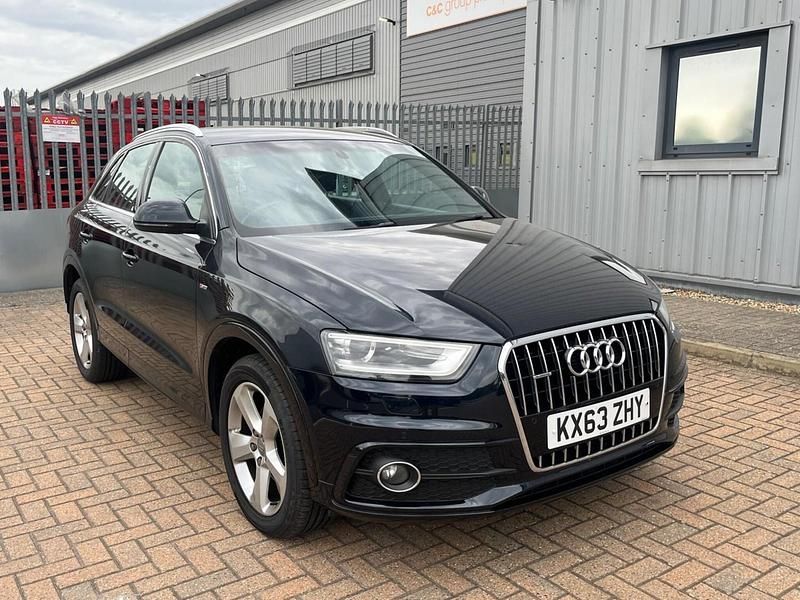 Used Audi Q3 S-Line 170 HP (125 kW) 2013 Blue SUV