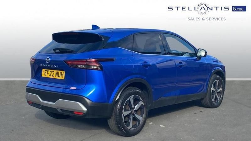 Used Nissan Qashqai N-Connecta 156 HP (114 kW) 2022 Blue SUV