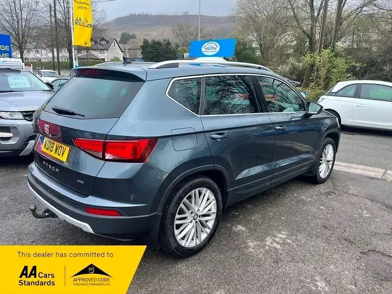 Usado Seat Ateca 4Drive 150 HP (110 kW) 2018 Cinzento SUV