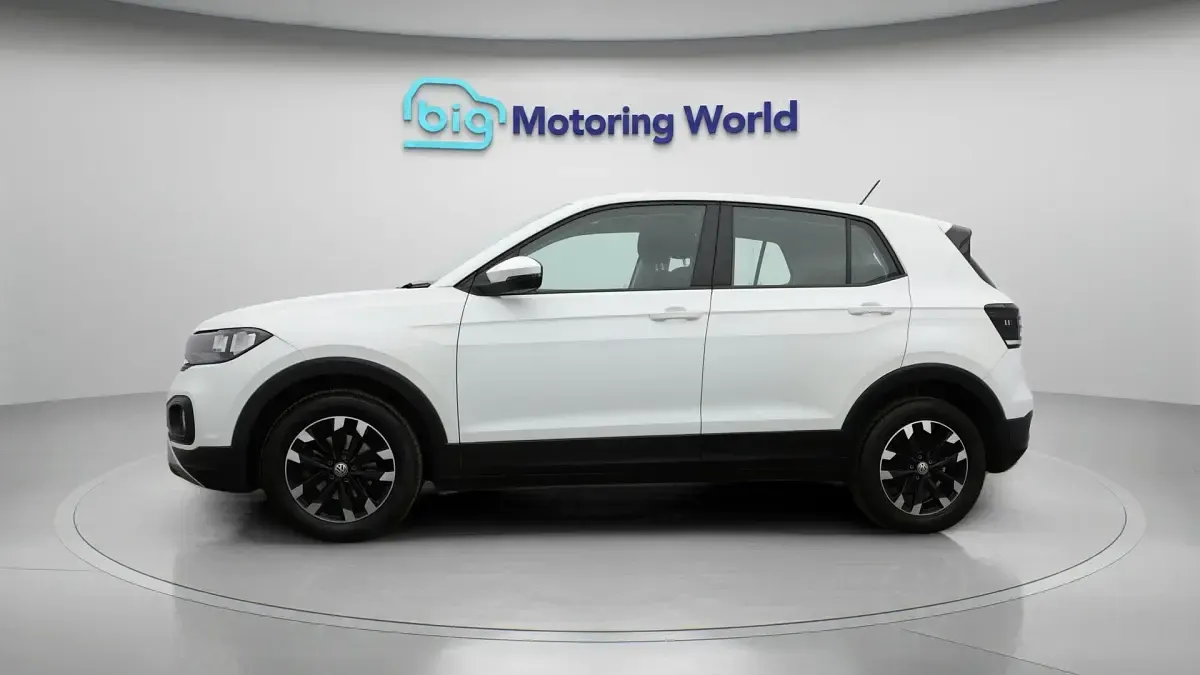Used VW T-Cross S 95 HP (69 kW) 2020 White SUV