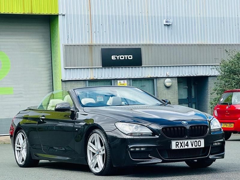 Used BMW 640 Cabriolet M Sport 313 HP (230 kW) 2014 Black Cabriolet