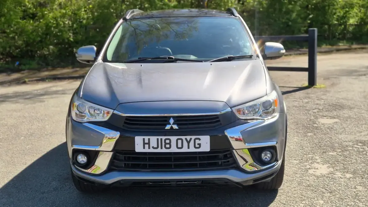 Usado Mitsubishi ASX 114 HP (83 kW) 2018 Cinzento SUV