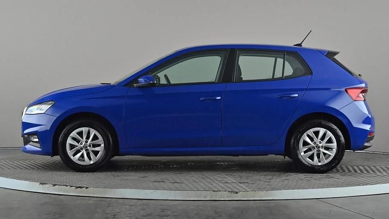 Used Skoda Fabia Comfort 110 HP (80 kW) 2022 Blue Hatchback
