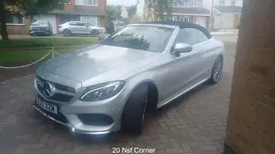 Used Mercedes C220 AMG line 170 HP (125 kW) 2017 Cabriolet