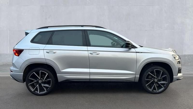 Used Skoda Karoq SportLine 150 HP (110 kW) 2023 Brilliant silver metallic SUV