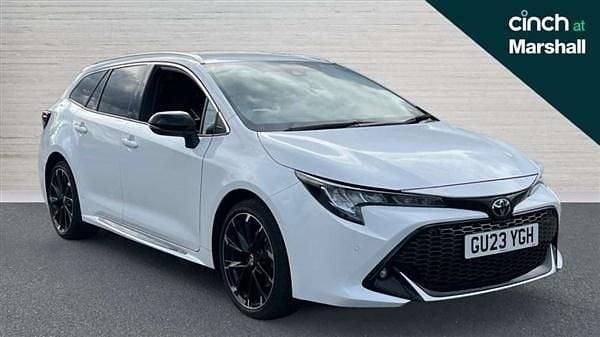 White Used 2023 Toyota Corolla Sport Estate | £23,056 (A bit pricey) - Image 1/4