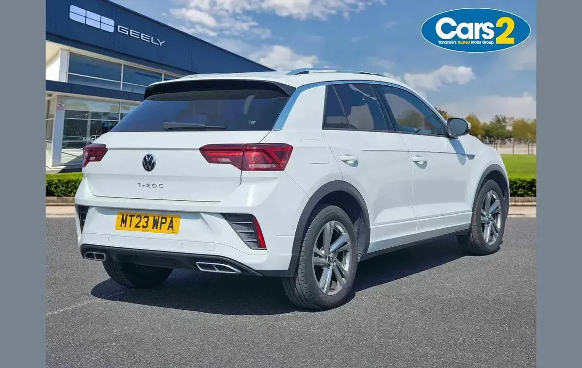 Used VW T-Roc R-line 150 HP (110 kW) 2023 White SUV