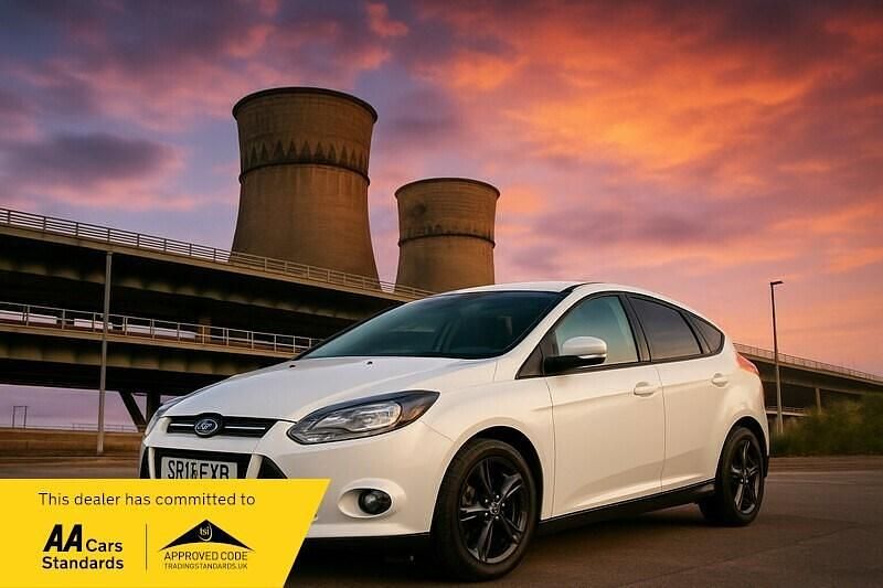 White Used 2011 Ford Focus Zetec Hatchback | £2,190 (Good price) - Image 1/3