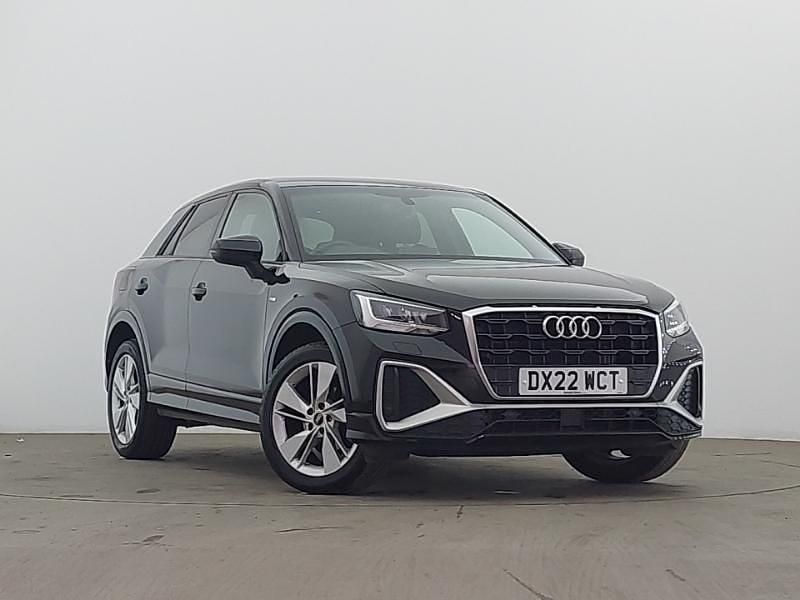Black Used 2022 Audi Q2 S-Line SUV | £19,998 (Fair price) - Image 1/4