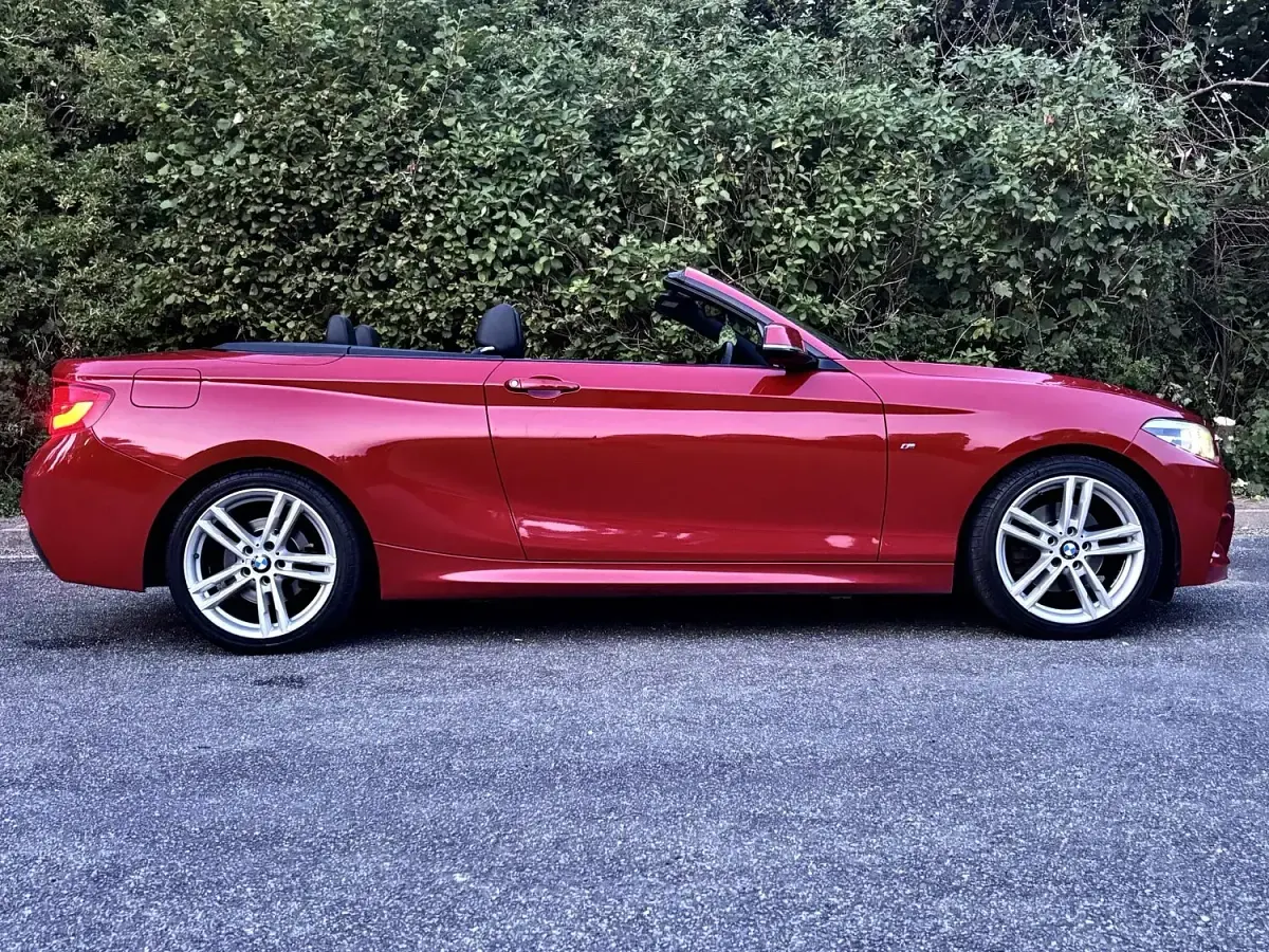 Used BMW 220 M Sport 187 HP (137 kW) 2018 Red Cabriolet