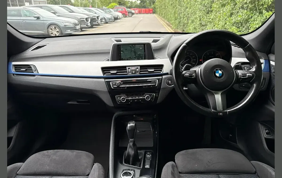 Used BMW X1 M Sport 228 HP (167 kW) 2016 Blue SUV