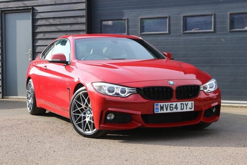 Red Used 2014 BMW 420 M Sport Coupe | £7,995 (Good price) - Image 1/4