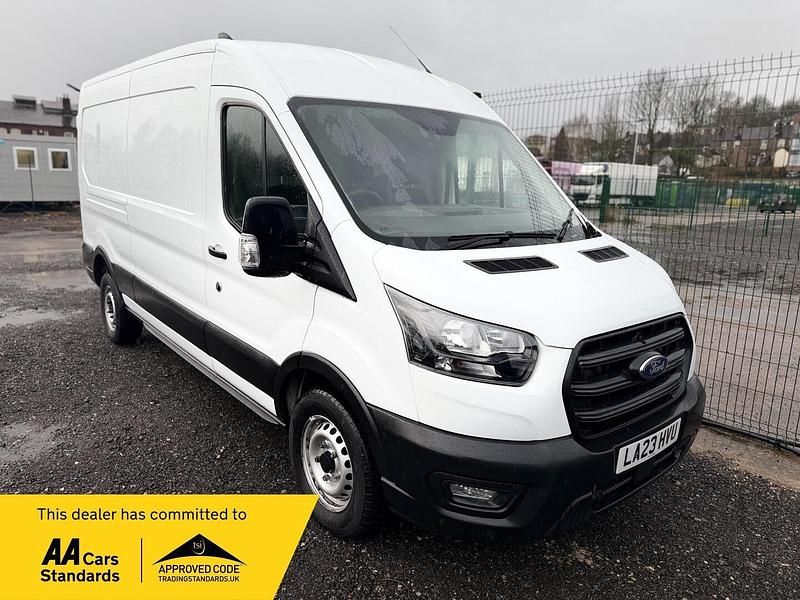 Used Ford Transit 130 HP (95 kW) 2023 White Van