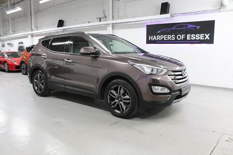 Used Hyundai Santa Fe Premium SE 194 HP (142 kW) 2015 Brown SUV
