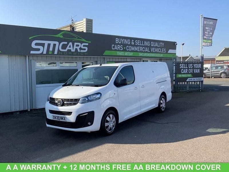 Used Vauxhall Vivaro Sportive 100 HP (73 kW) 2020 White MPV