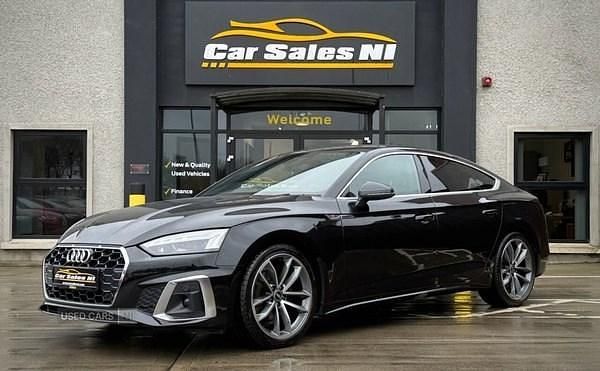 Used Audi A5 S-Line 2023 Black Coupe