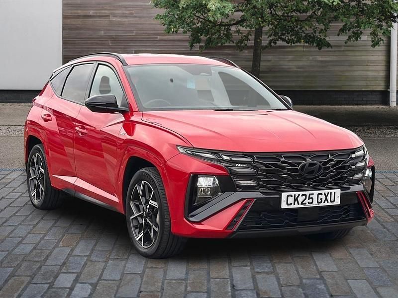 Used Hyundai Tucson N Line 215 HP (158 kW) 2025 Red SUV