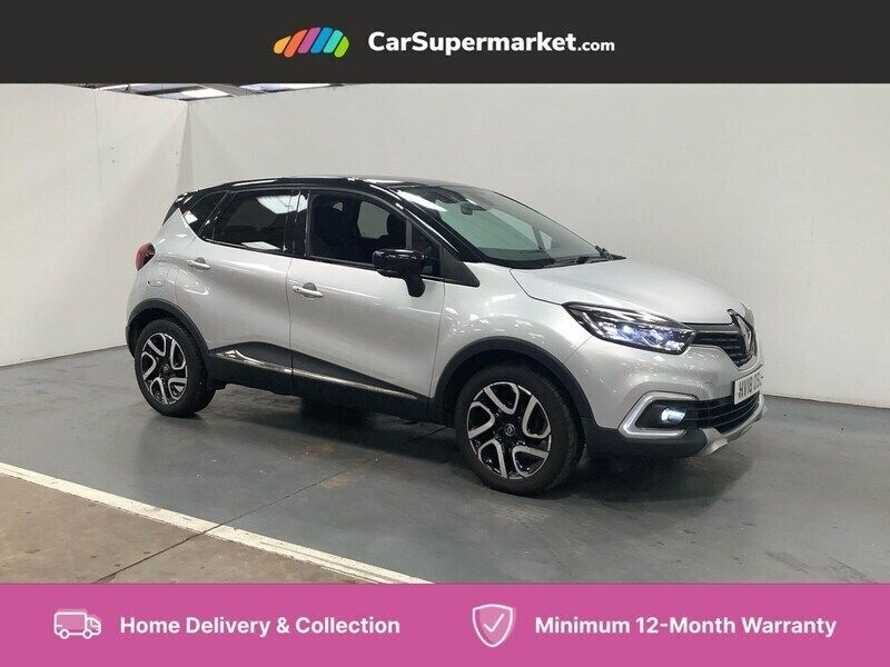 Silver/black Used 2018 Renault Captur Dynamique SUV | £7,697 (Fair price) - Image 1/4