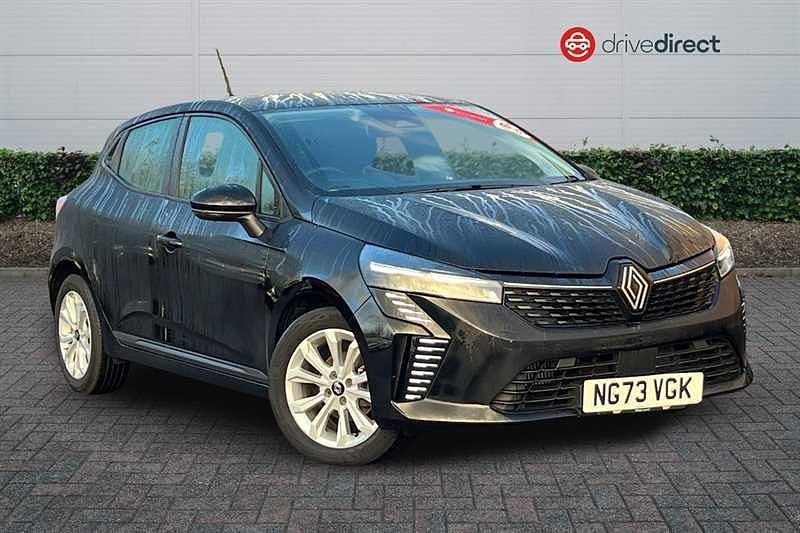 Black Used 2023 Renault Clio V Evolution Hatchback | £12,235 (Good price) - Image 1/4