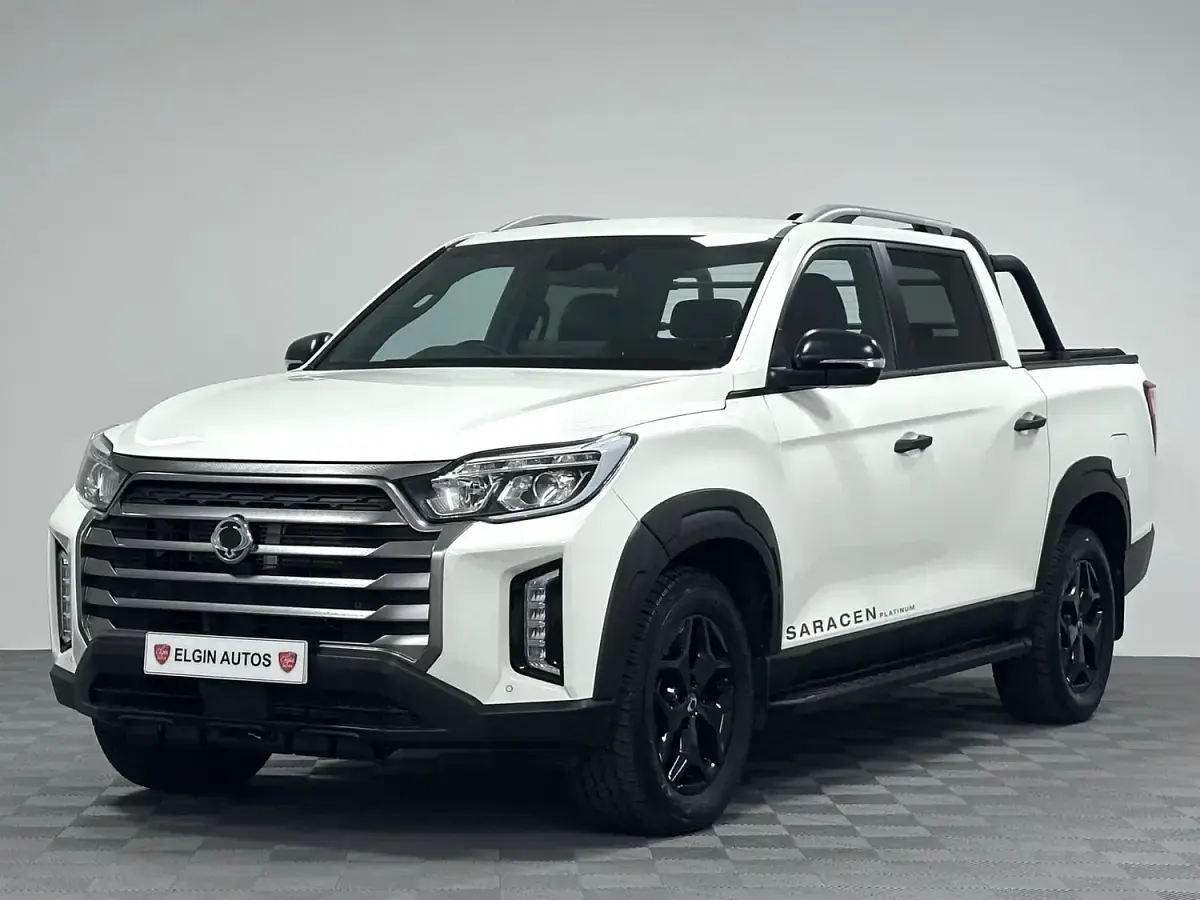 Used KGM Musso 202 HP (148 kW) 2024 White Pickup