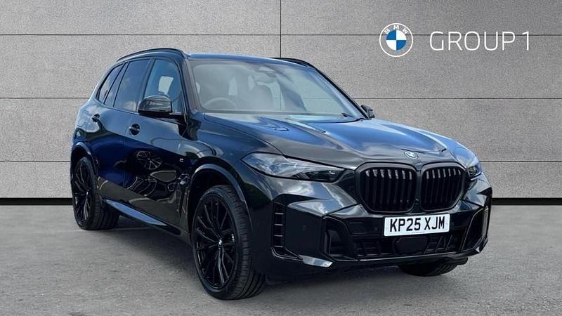 Black Used 2025 BMW X5 M Sport SUV | £67,993 (Expensive) - Image 1/4