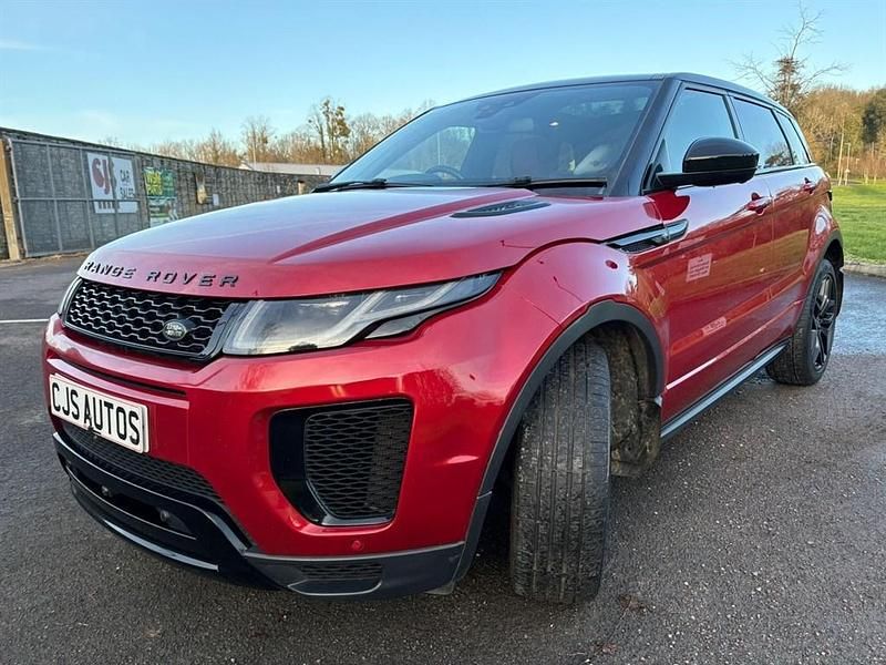 Used Land Rover Range Rover evoque HSE Dynamic 2017 Red Estate