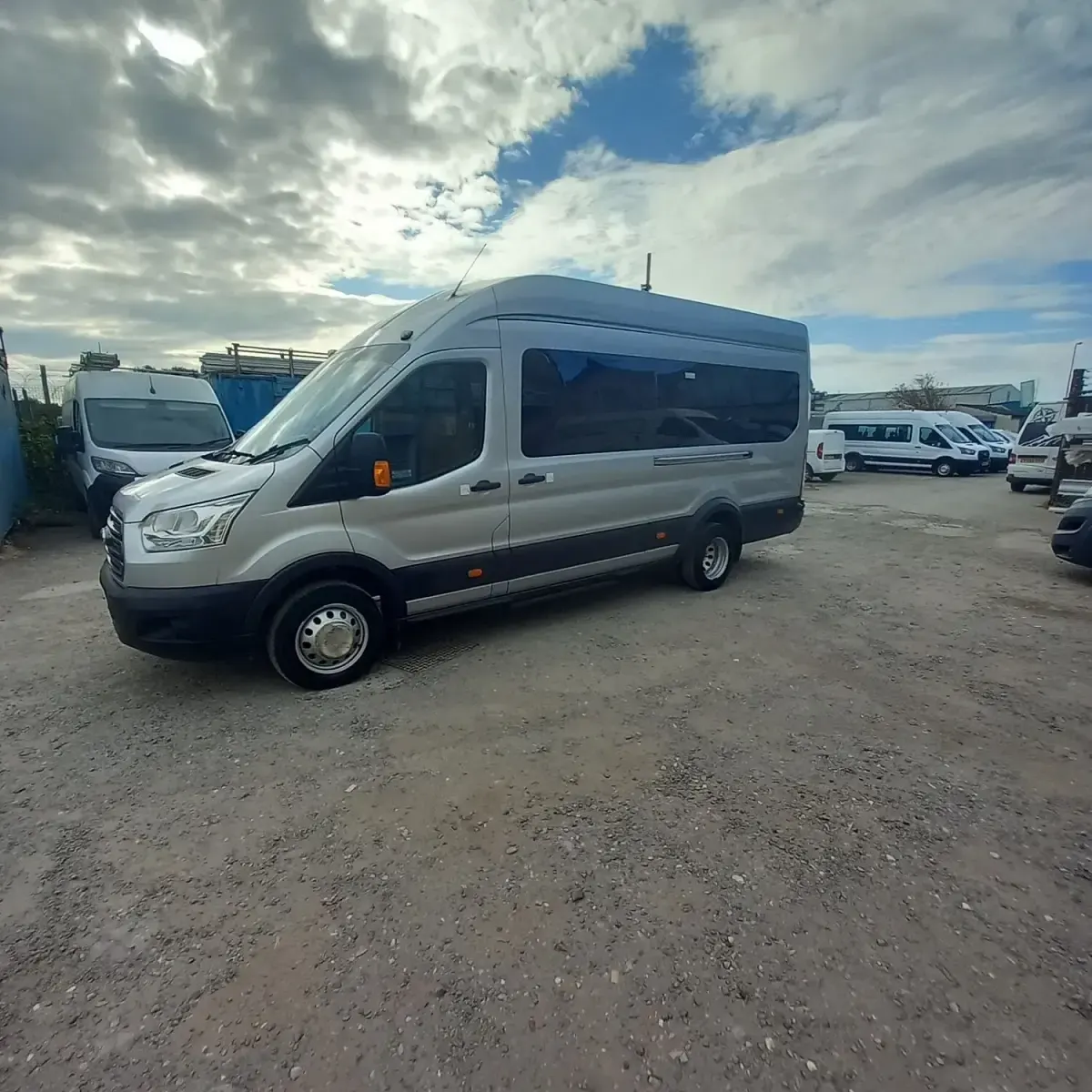 Used Ford Transit 125 HP (91 kW) 2018 Silver Van