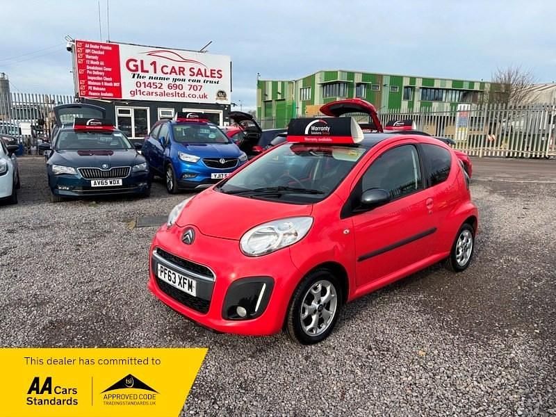 Used Citroën C1 Platinum 68 HP (50 kW) 2014 Red Hatchback