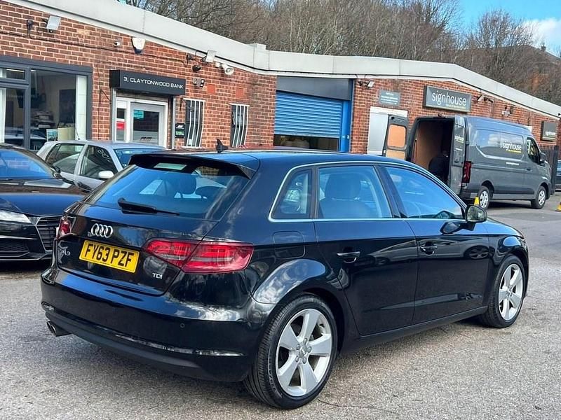 Used Audi A3 Sportback Sport 150 HP (110 kW) 2013 Black Hatchback