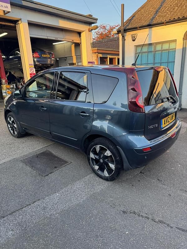 Used Nissan Note N-TEC 2012 Blue Hatchback