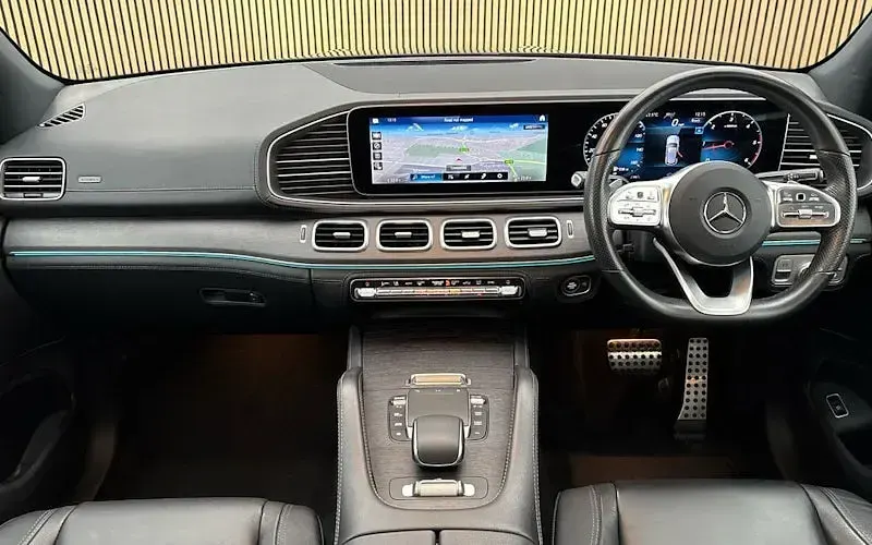Used Mercedes GLE400 AMG Line Premium Plus 330 HP (242 kW) 2021 Blue SUV