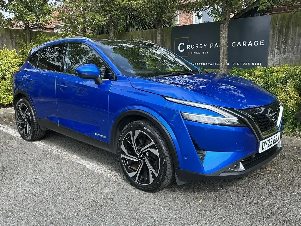 Used Nissan Qashqai Tekna+ 190 HP (139 kW) 2023 Blue SUV