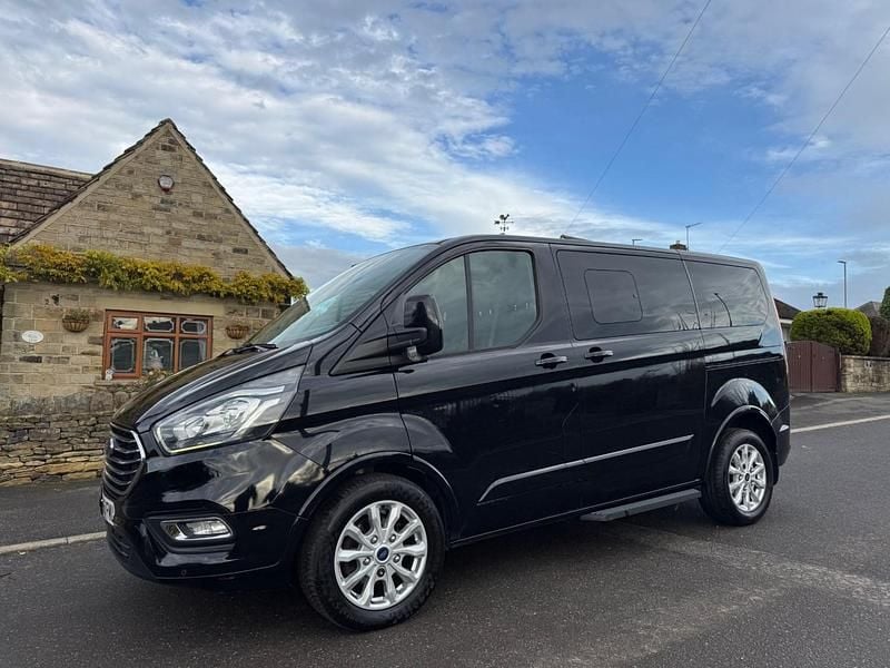 Black Used 2018 Ford Tourneo Custom Titanium Van | £10,990 (Super price) - Image 1/4