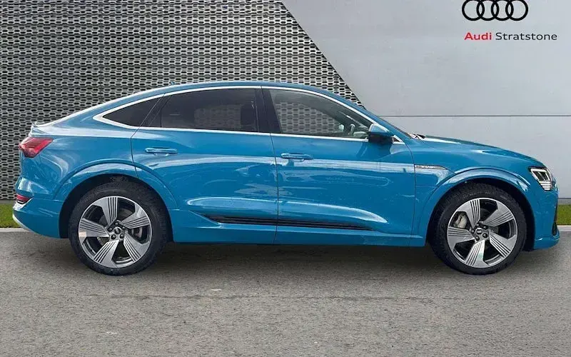 Used Audi e-tron Sportback S-Line 300 kW (408 HP) 2021 Blue SUV