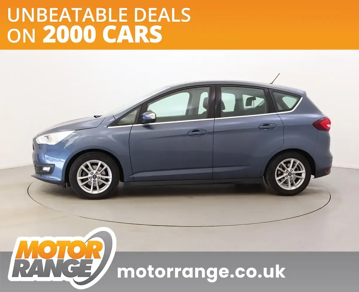 Used Ford C-MAX Zetec 123 HP (90 kW) 2019 Blue MPV
