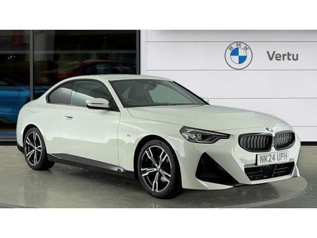 White Used 2024 BMW 220 M Sport Coupe | £31,624 (Fair price) - Image 1/4