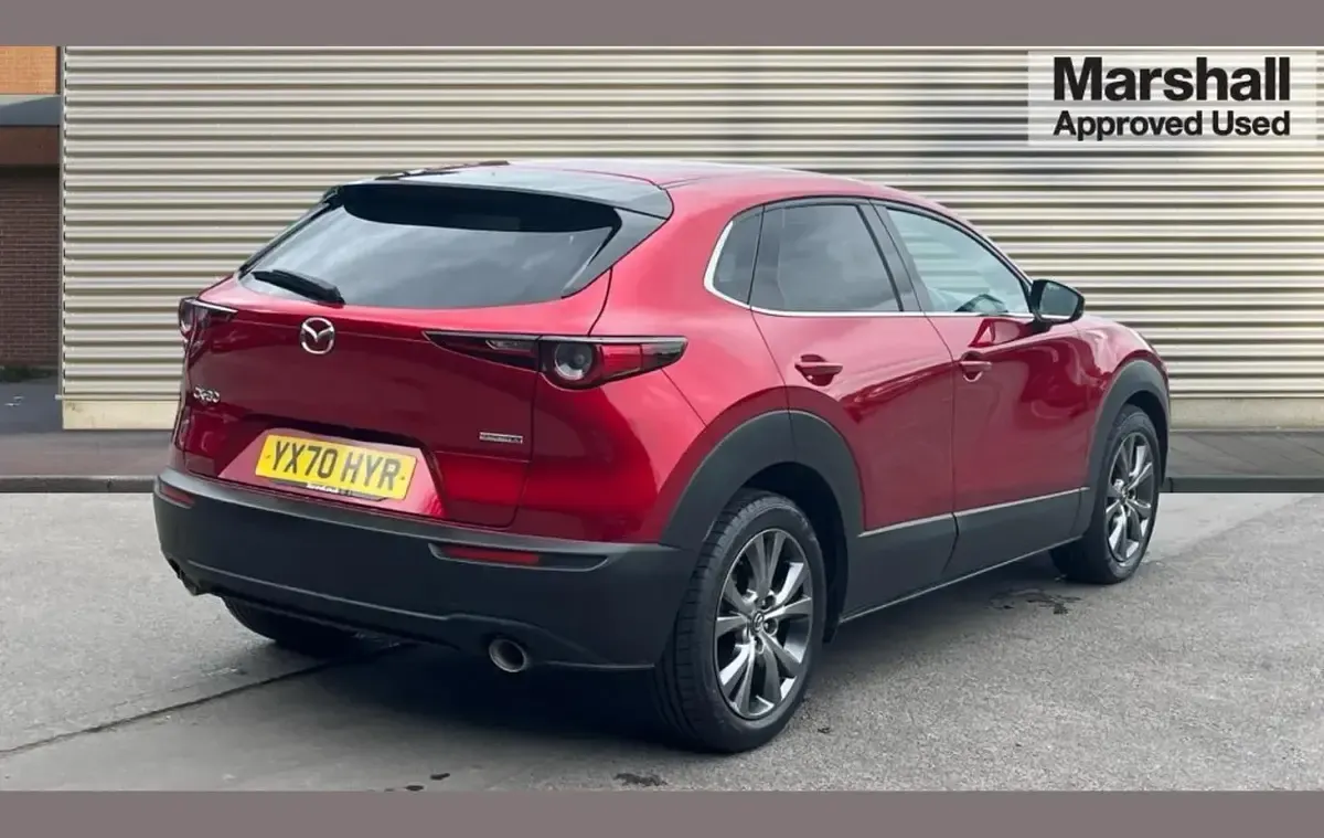 Second-hand Mazda CX-30 Inclusive 180 CP (132 kW) 2020 Roșu SUV