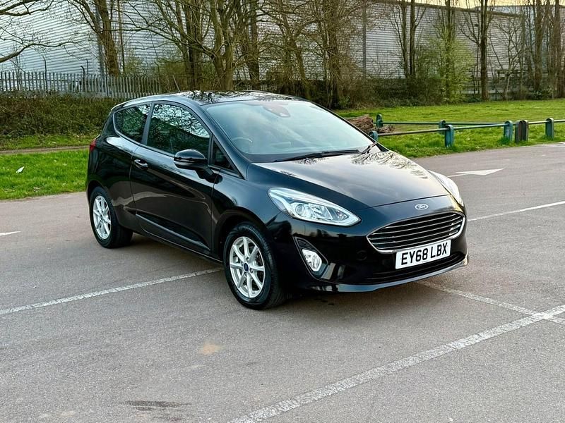 Used Ford Fiesta Zetec 2018 Black Hatchback