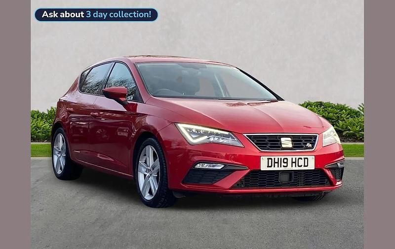Used Seat Leon FR 128 HP (94 kW) 2019 Red Hatchback