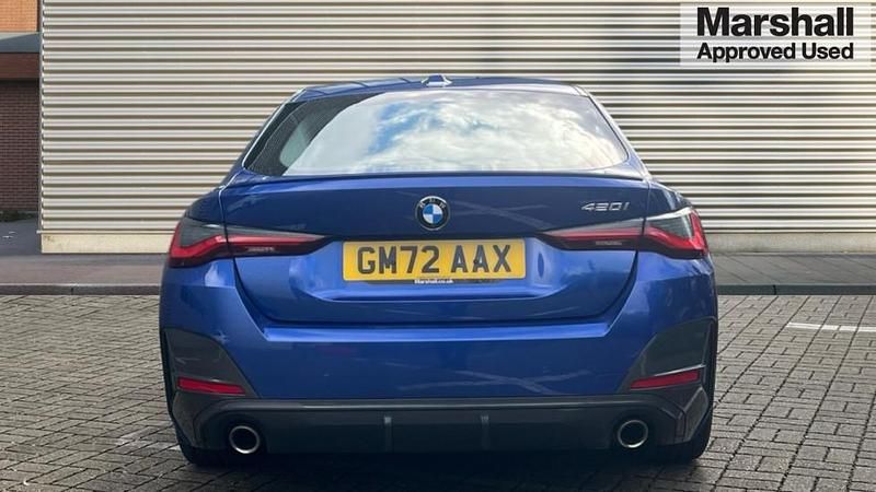 Used BMW 420 M Sport 184 HP (135 kW) 2022 Blue Coupe