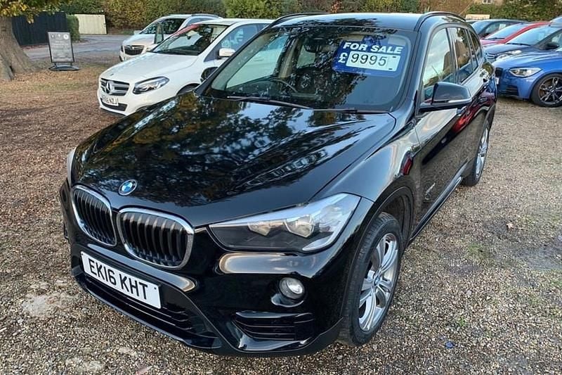 Black Used 2016 BMW X1 Sport Line SUV | £9,995 (Fair price) - Image 1/1